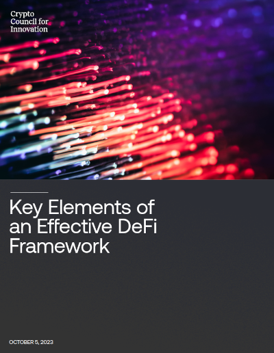 DeFi: Key Elements of an Effective Framework