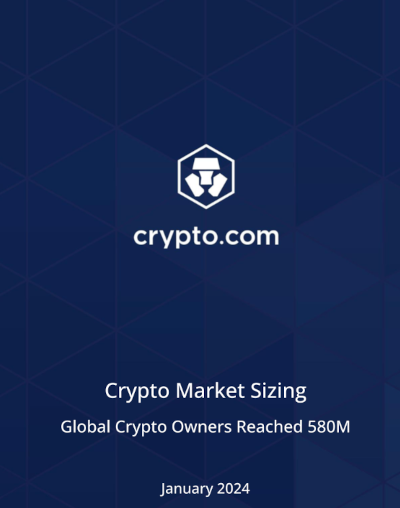 report crypto.com market size